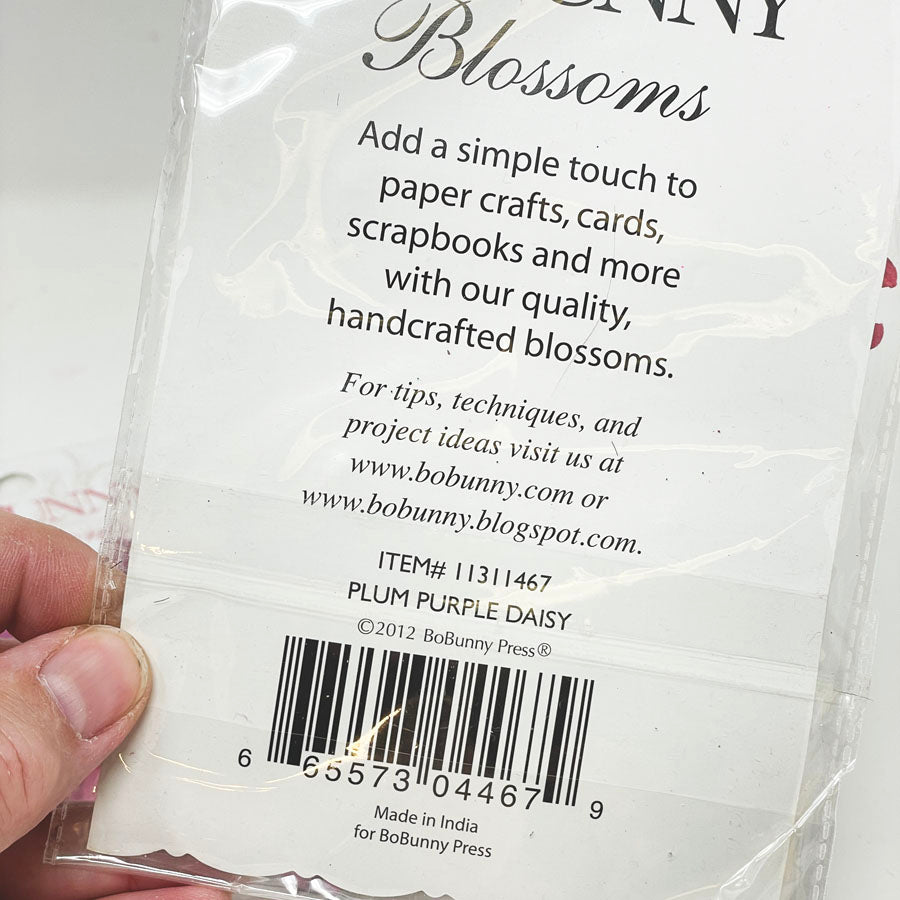Bo Bunny Blossoms- Daisy - Pick a Color