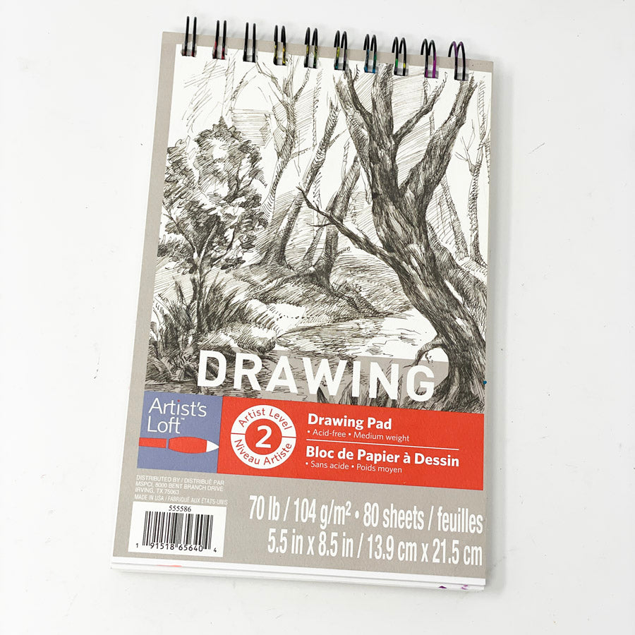 Artist's Loft 5.5" x 8.5" Drawing Artist Pad
