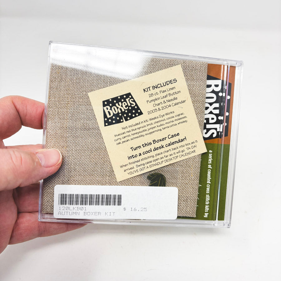 Lizzie*Kate Boxers Cross Stitch Kits