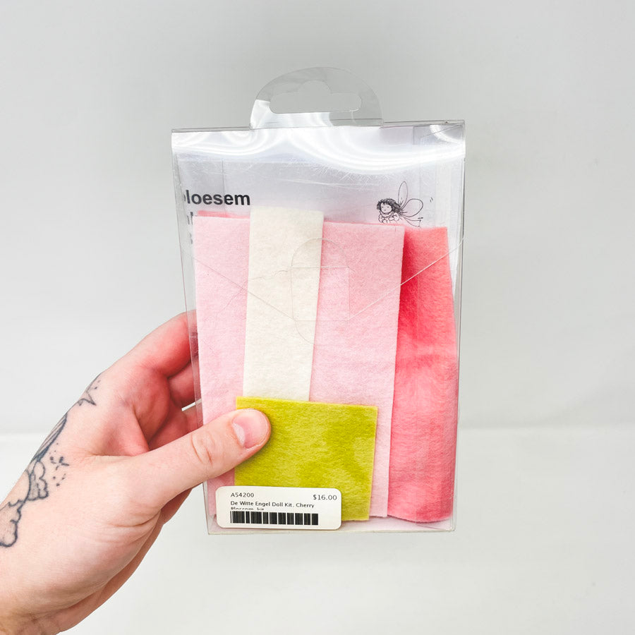 De Witte Engel Felt Kit - Cherry Blossom
