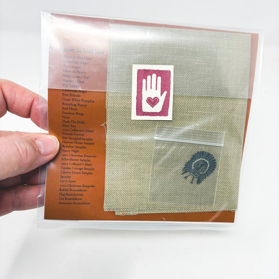 Heart in Hand "Thanksgiving" Cross Stitch Kit