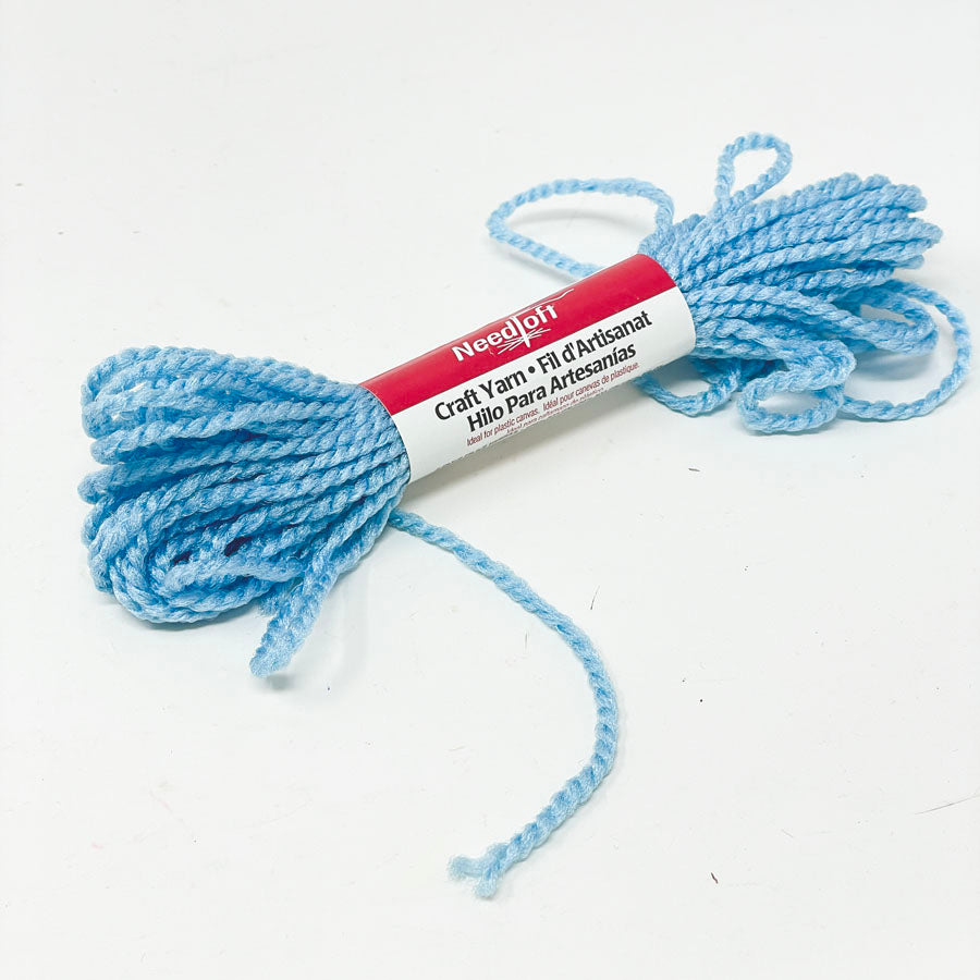 Needloft- Craft Yarn - Light Blue