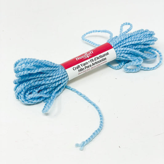 Needloft- Craft Yarn - Light Blue
