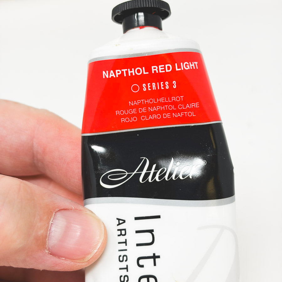 Atelier Interactive Acrylic Paint – Napthol Red Light