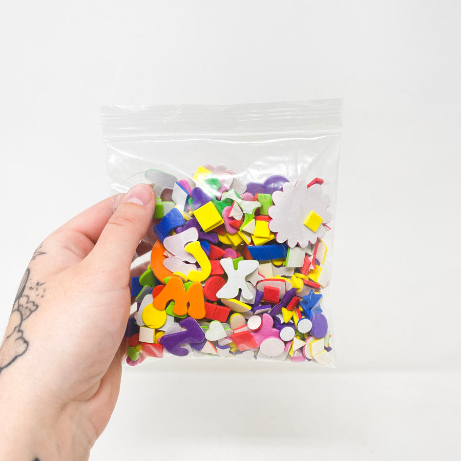 Assorted Bags of Foam Stickers