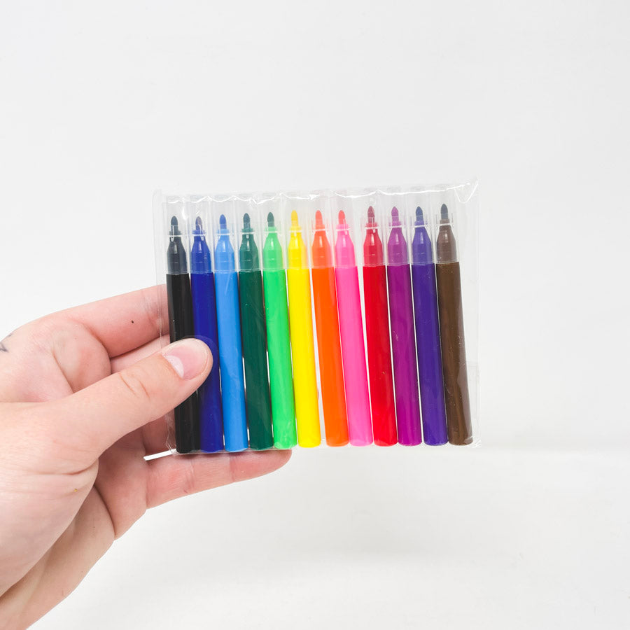 Set of Mini Felt Tip Markers