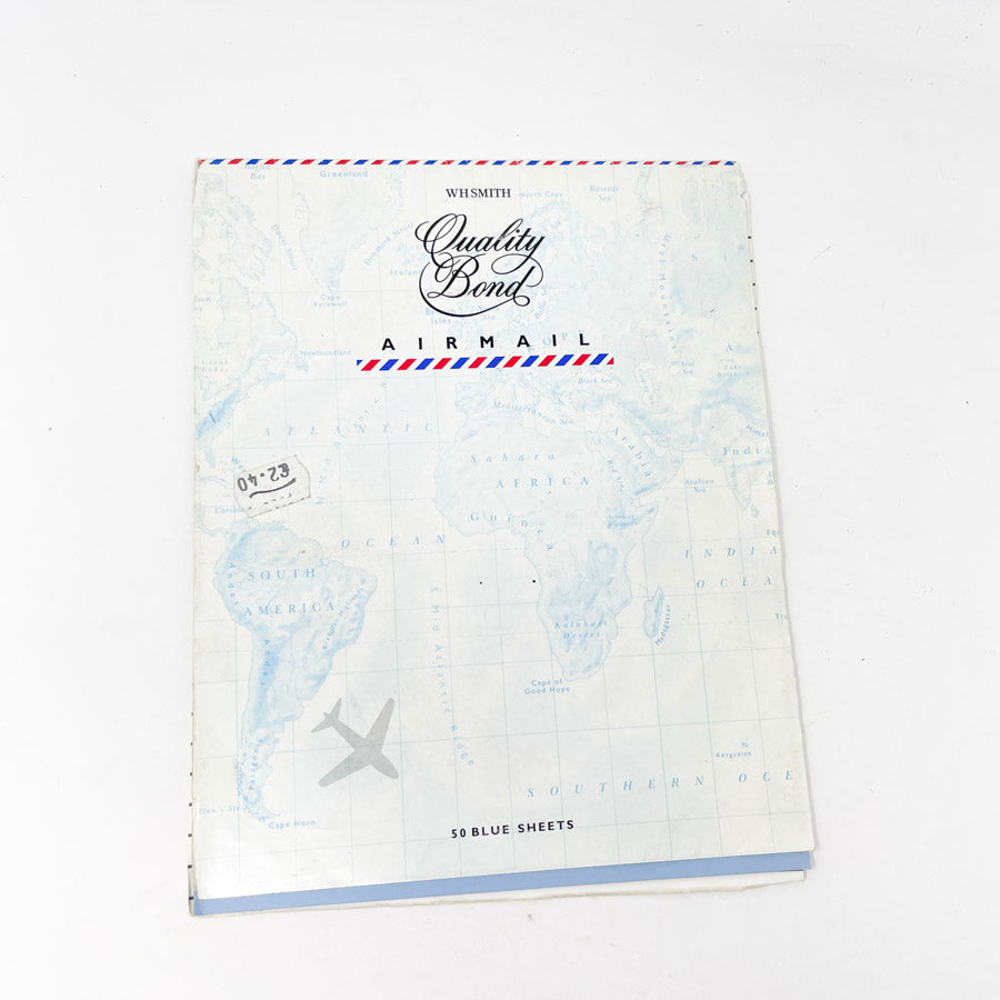 WH Smith Airmail Blue Sheets