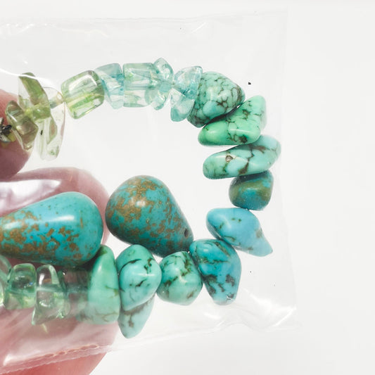 Green & Turquoise Bead Bundle