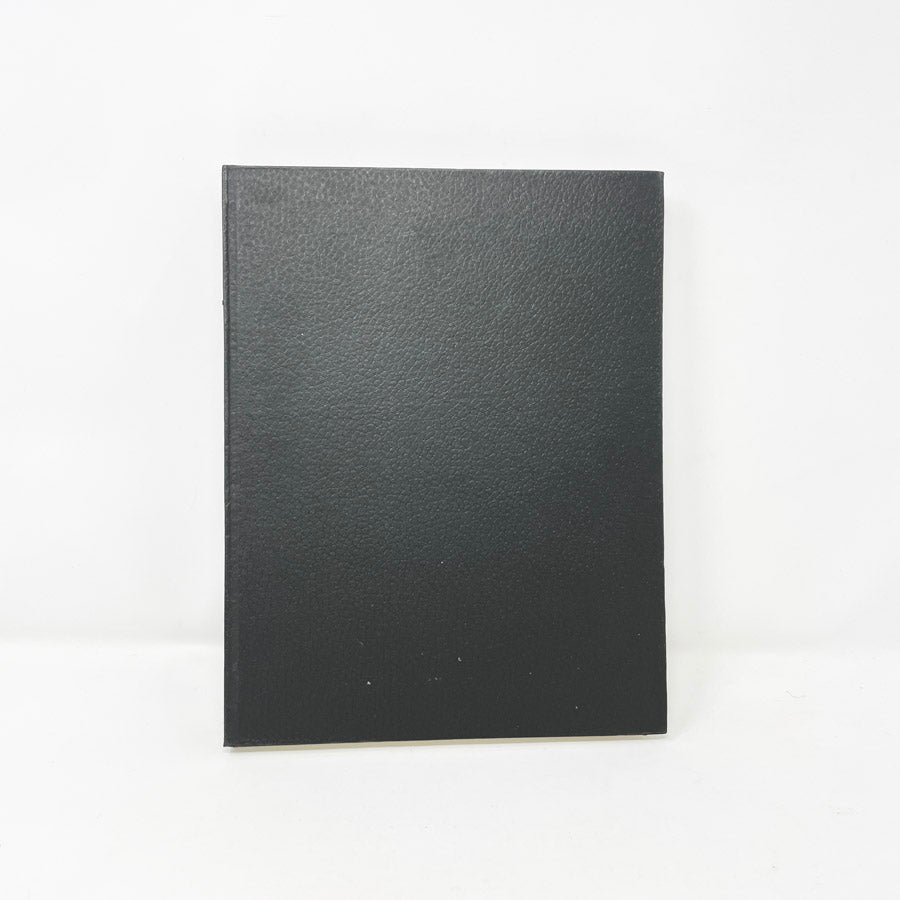 Black Faux Crocodile Cover Sketchbook