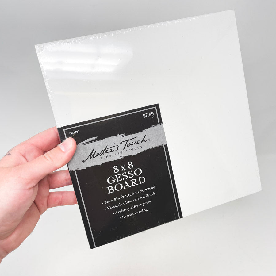Master's Touch 8" x 8" Gesso Board