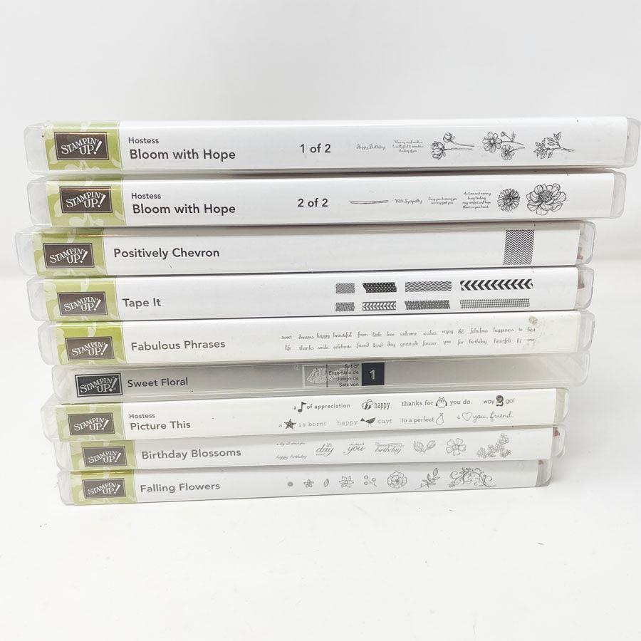Stampin' Up Cling Stamp Sets