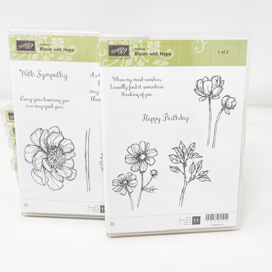 Stampin' Up Cling Stamp Sets