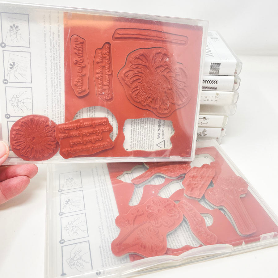Stampin' Up Cling Stamp Sets