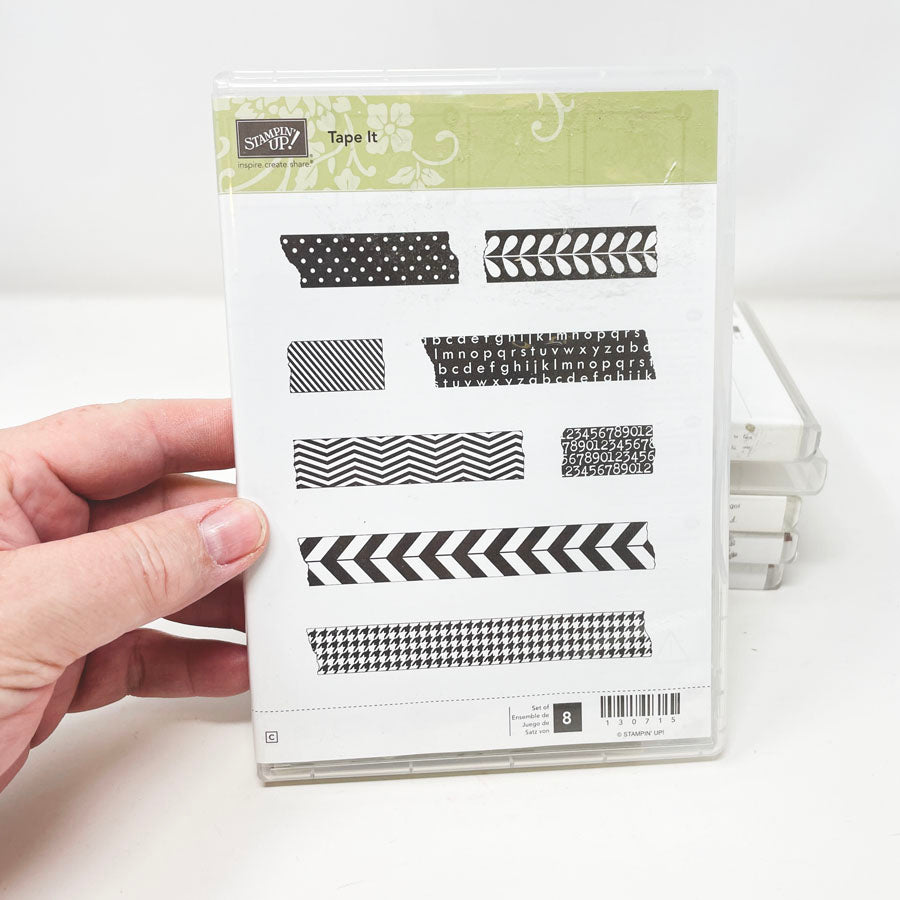 Stampin' Up Cling Stamp Sets