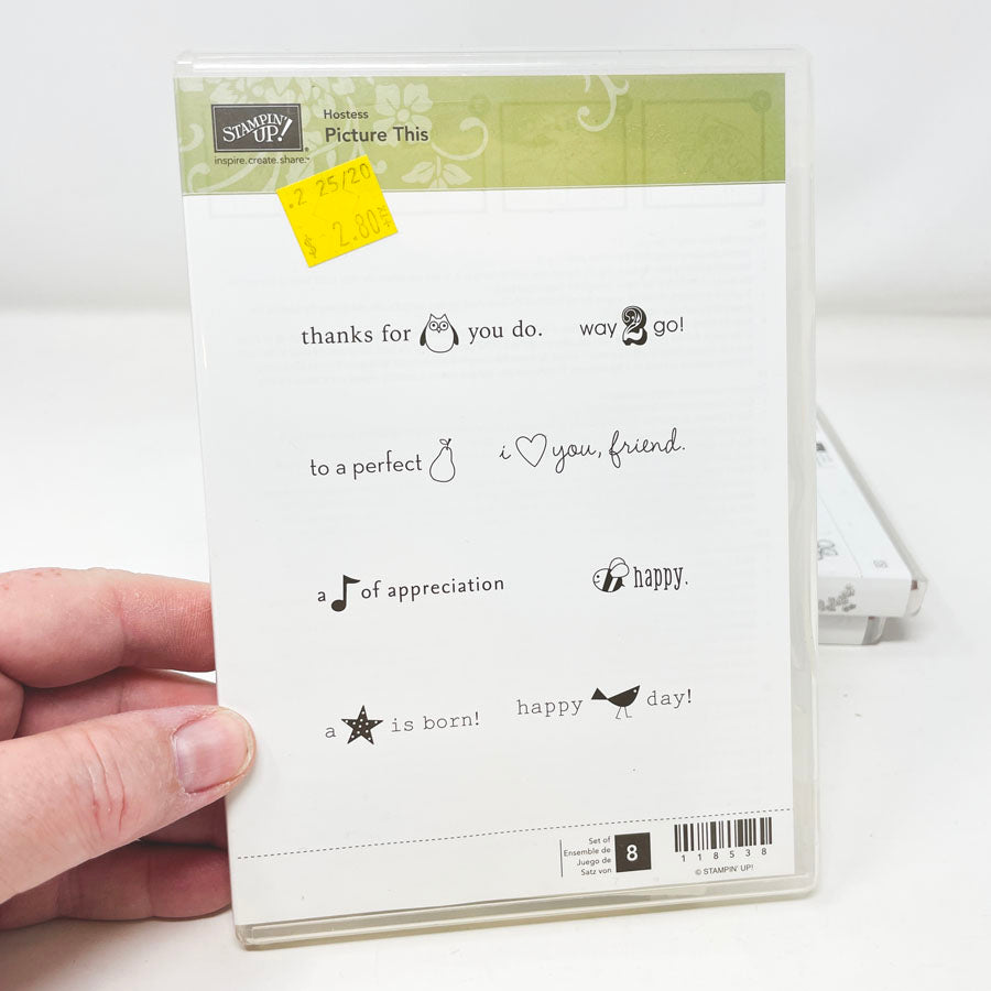 Stampin' Up Cling Stamp Sets