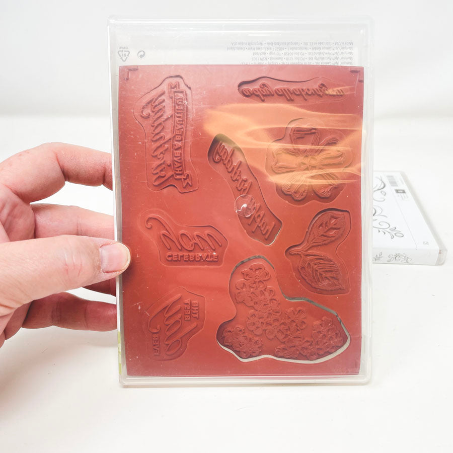 Stampin' Up Cling Stamp Sets