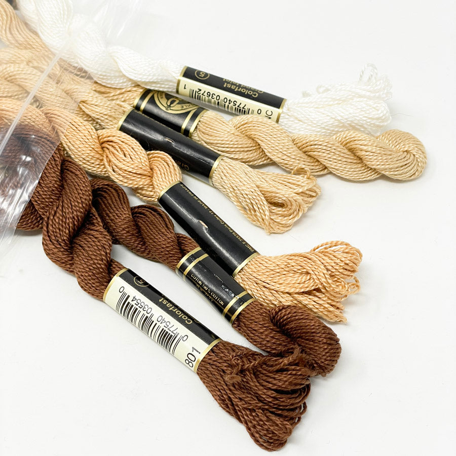 Neutral DMC Embroidery Floss 5 Bundle (7)