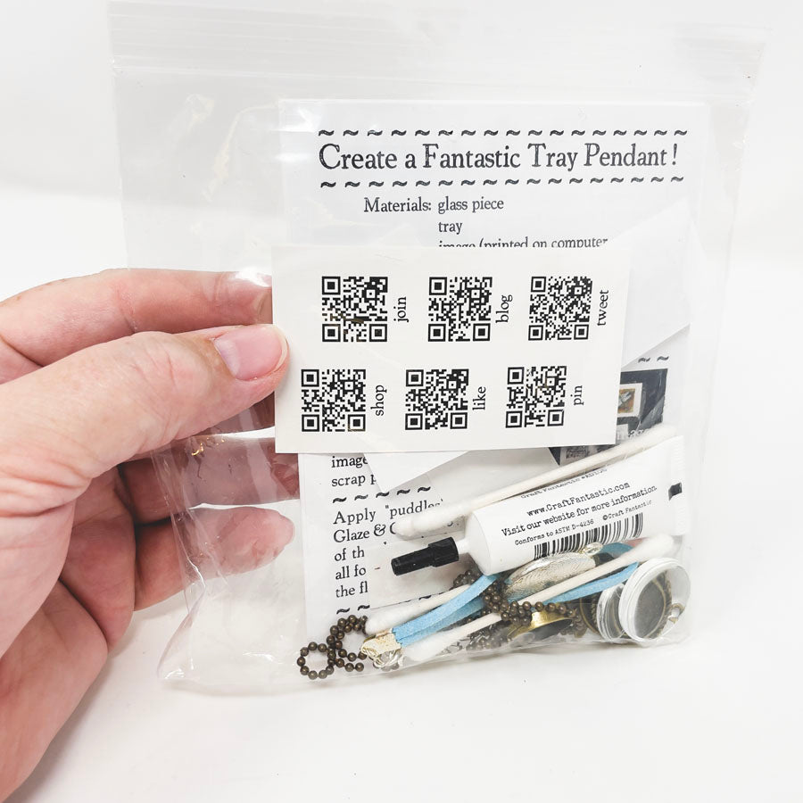 Craft Fantastic Tray Pendant Kit