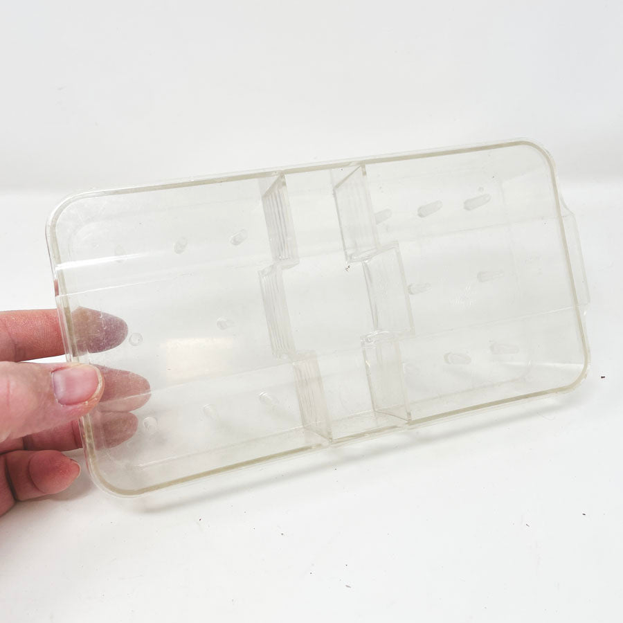 Clear Plastic Thread Box