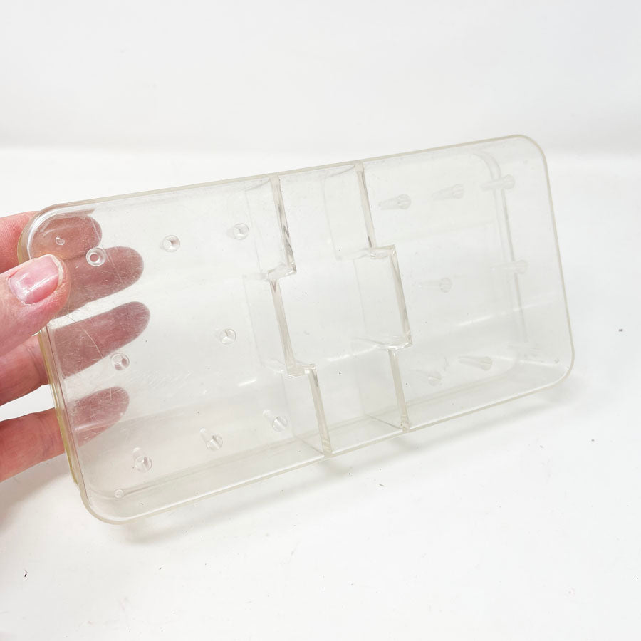 Clear Plastic Thread Box