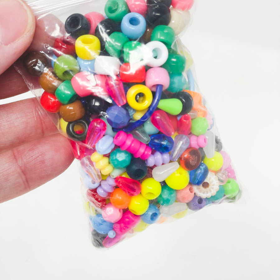 Small Pony/Plastic Bead Mix