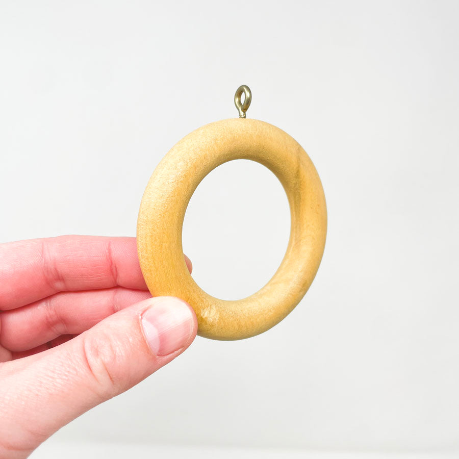 Wood Rings with Eye Hook (6)
