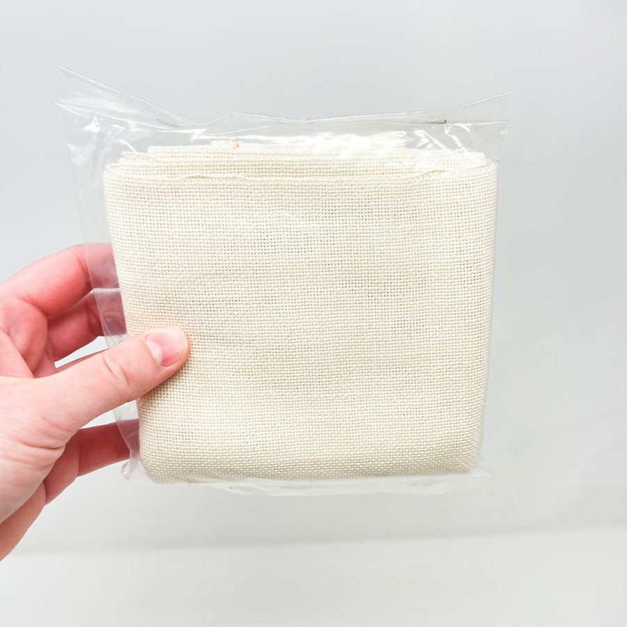 Vienna Cream 22 Ct Needlework Fabric - Pick a Size