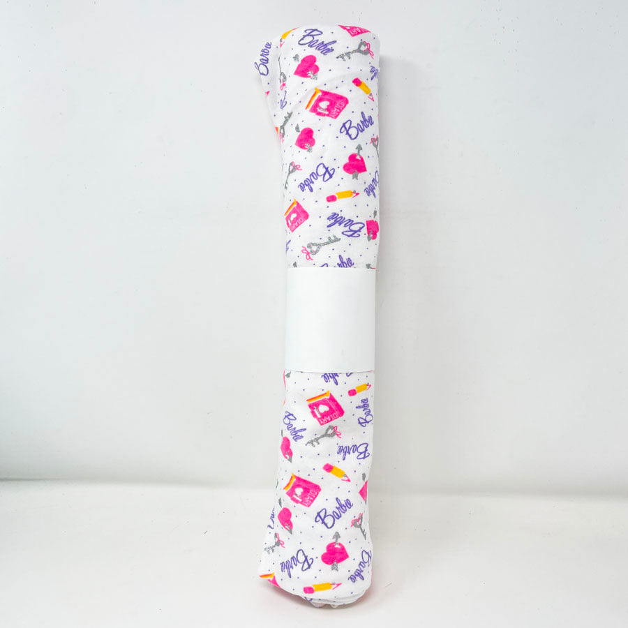 56" x 32" B*rbie Diary Jersey Stretch Fabric