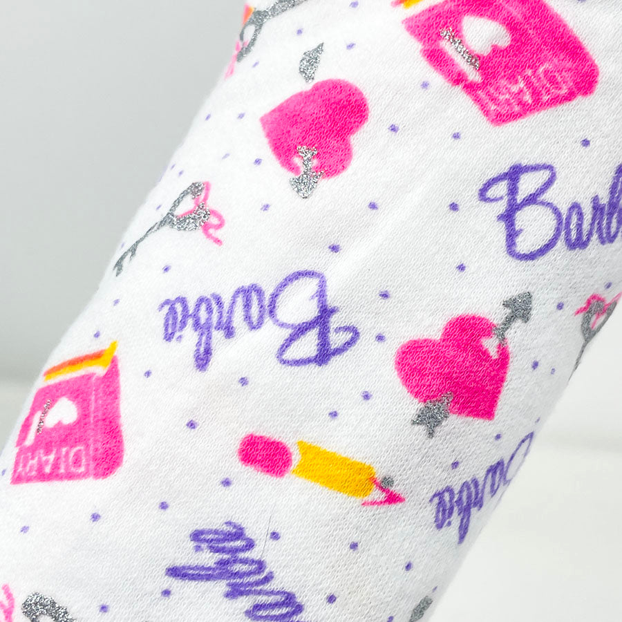 56" x 32" B*rbie Diary Jersey Stretch Fabric