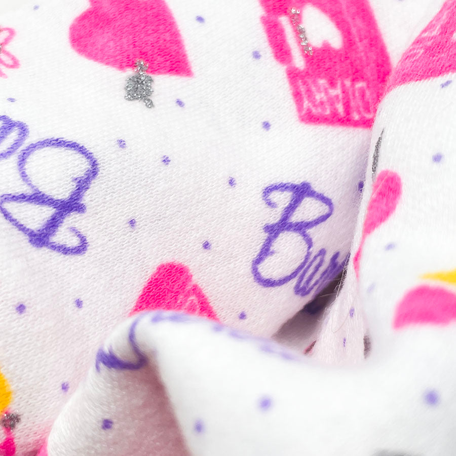 56" x 32" B*rbie Diary Jersey Stretch Fabric
