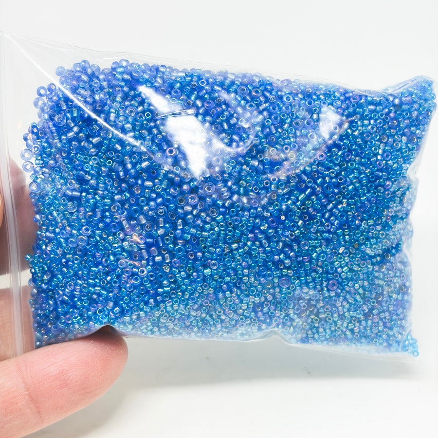 Blue Oasis Seed Bead Soup