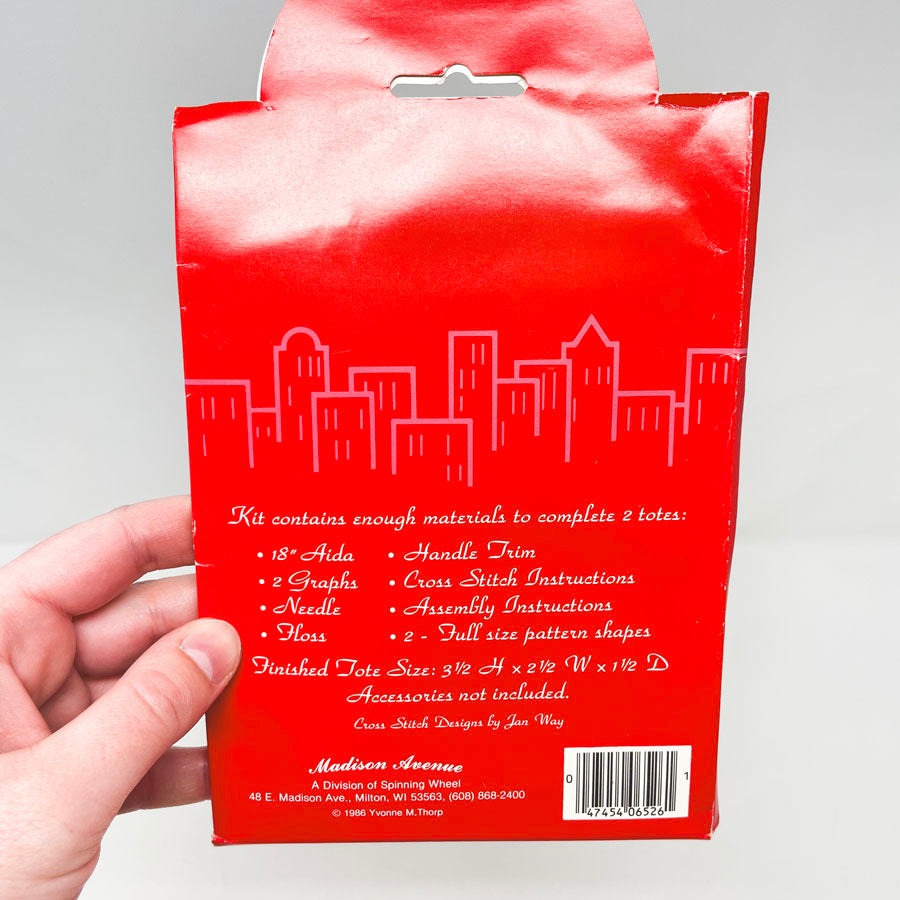 Madison Avenue Totes- Christmas Bear Hearts