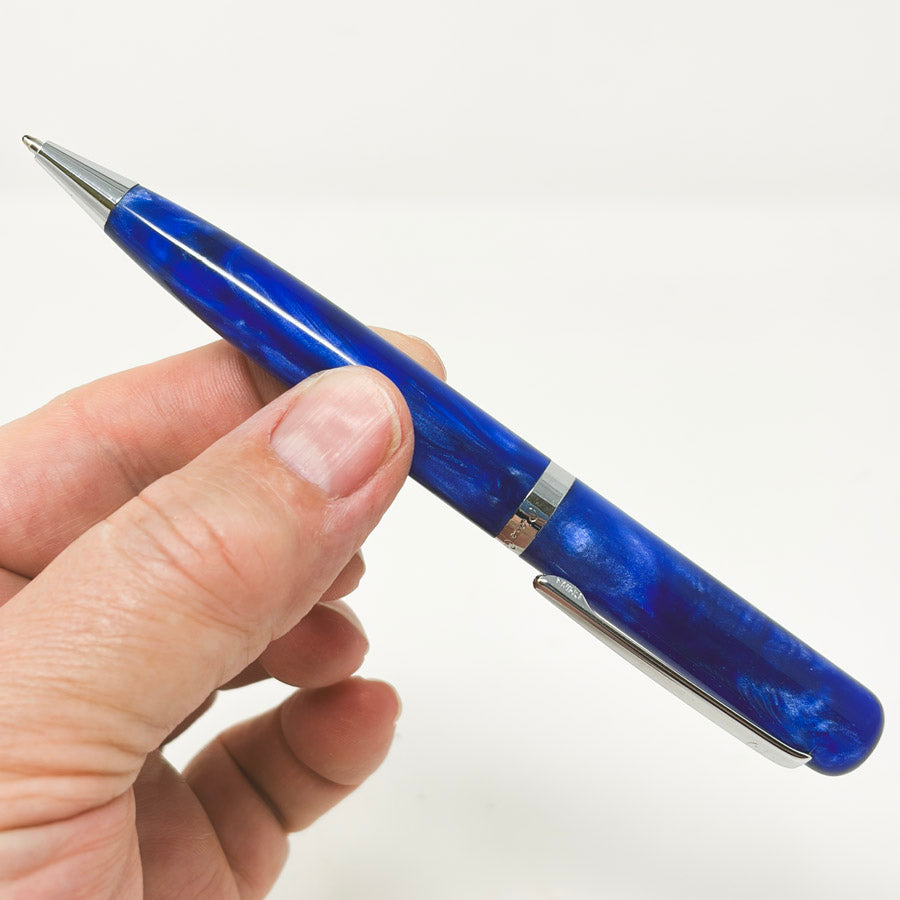 Blue Marbled Pierre Cardin Ballpoint Pen