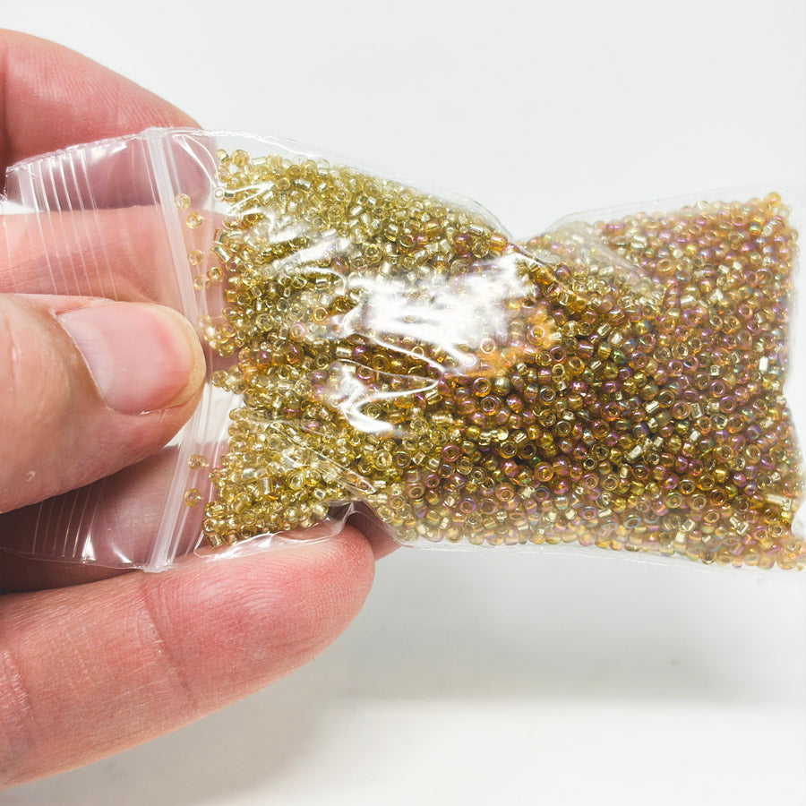 Golden Rays Mini Seed Bead Soup