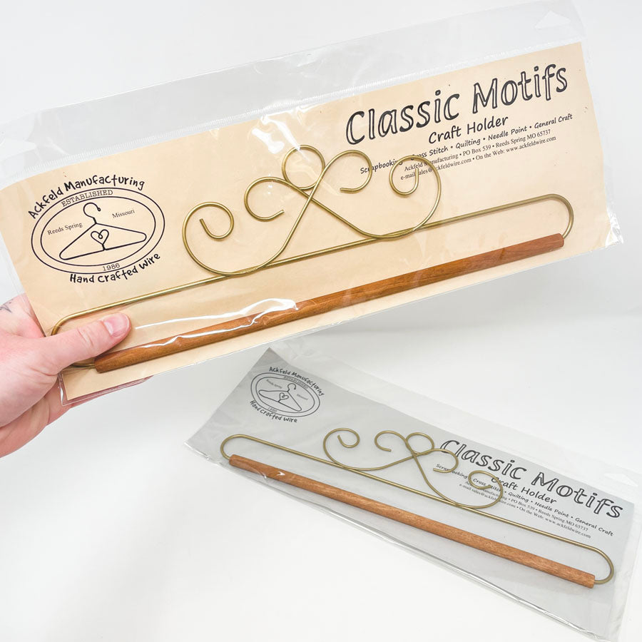 Ackfeld Manufacturing Classic Motifs Crafts Holder French Curl (1)