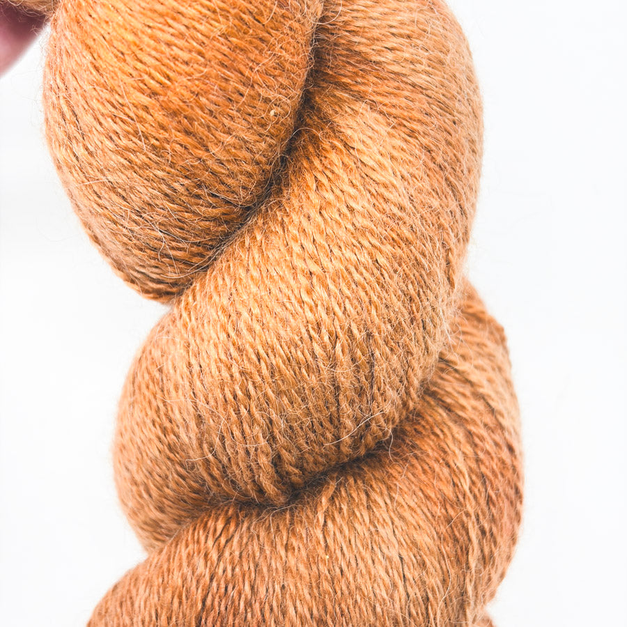 Roasted Pumpkin - Miss Babs Alpacacita 2-ply Lace Yarn