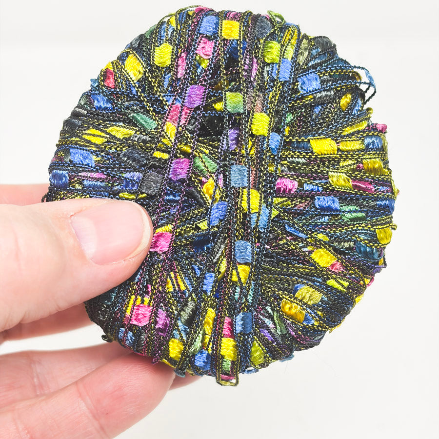 Unmarked Multicolor Ladder Yarn Spool