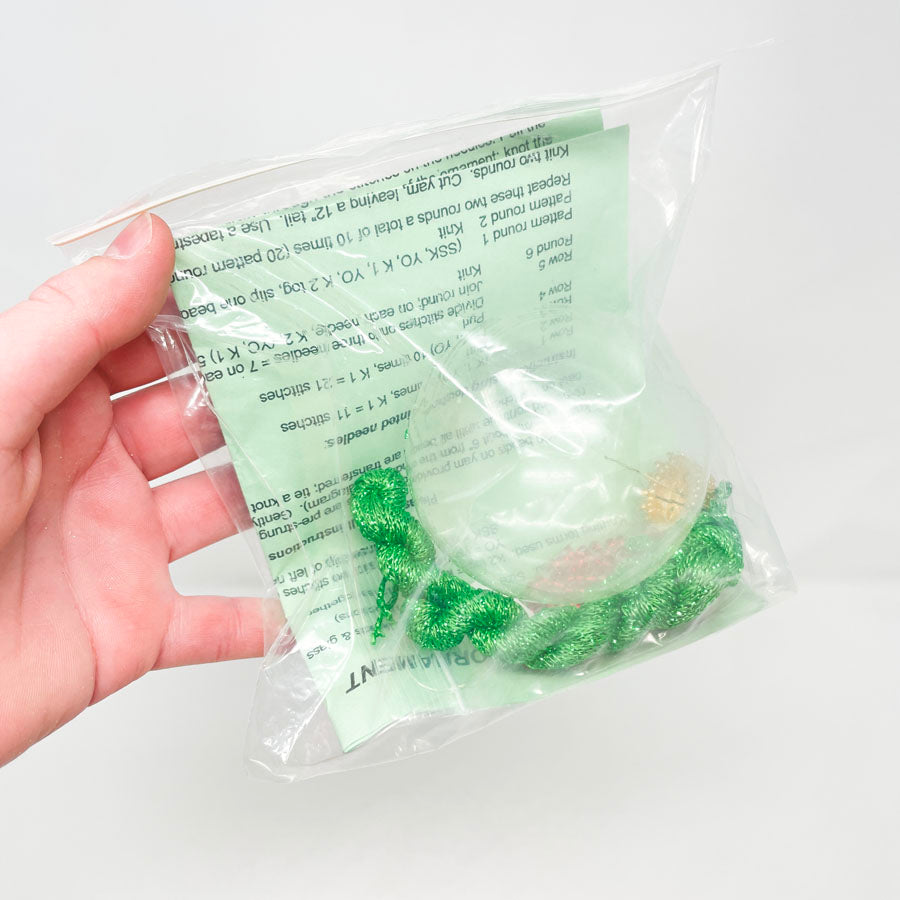 Beaded Lace Ornament Kit