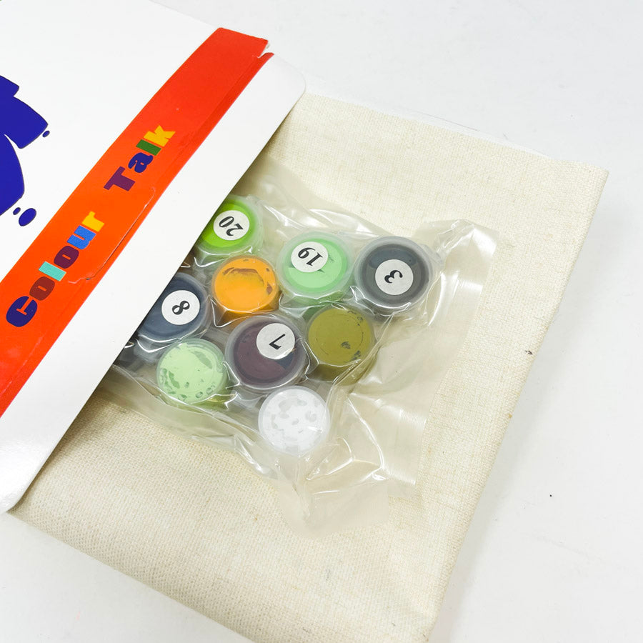 Colour Talk Paint By Numbers Kit - Sunflowers
