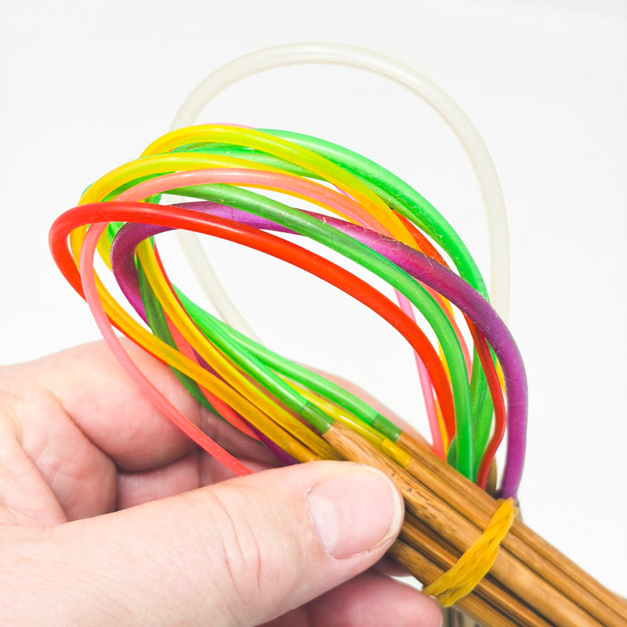 Set of Circular Bamboo Knitting Needles
