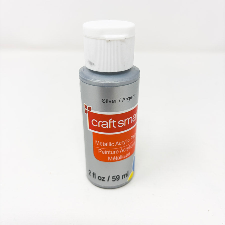 Craft Smart Silver Acrylic Paint
