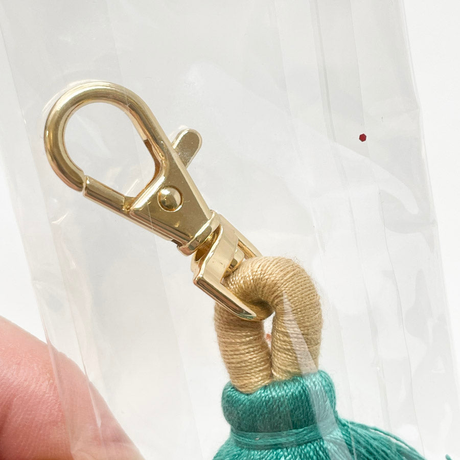 Boho Keychain Clip Tassel