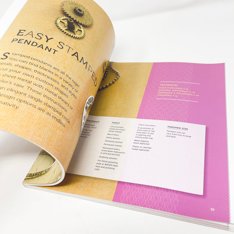 Stamped Metal Jewelry Book