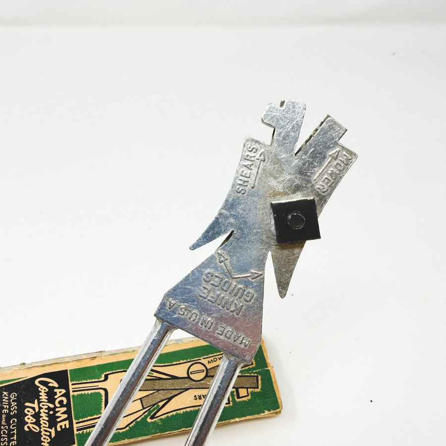 Vintage Acme Glass Cutter and Scissor Sharpener