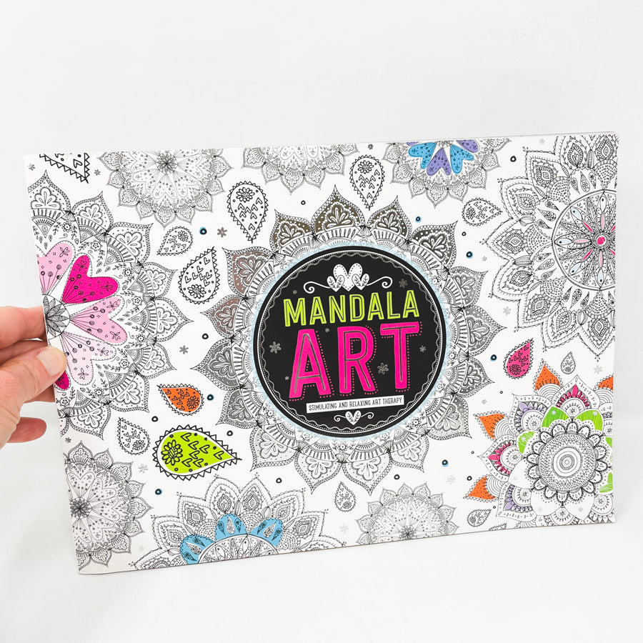 Mandala Art Coloring Book from Make Believe Ideas