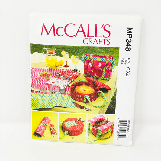 McCalls Picnic Sewing Pattern MP348