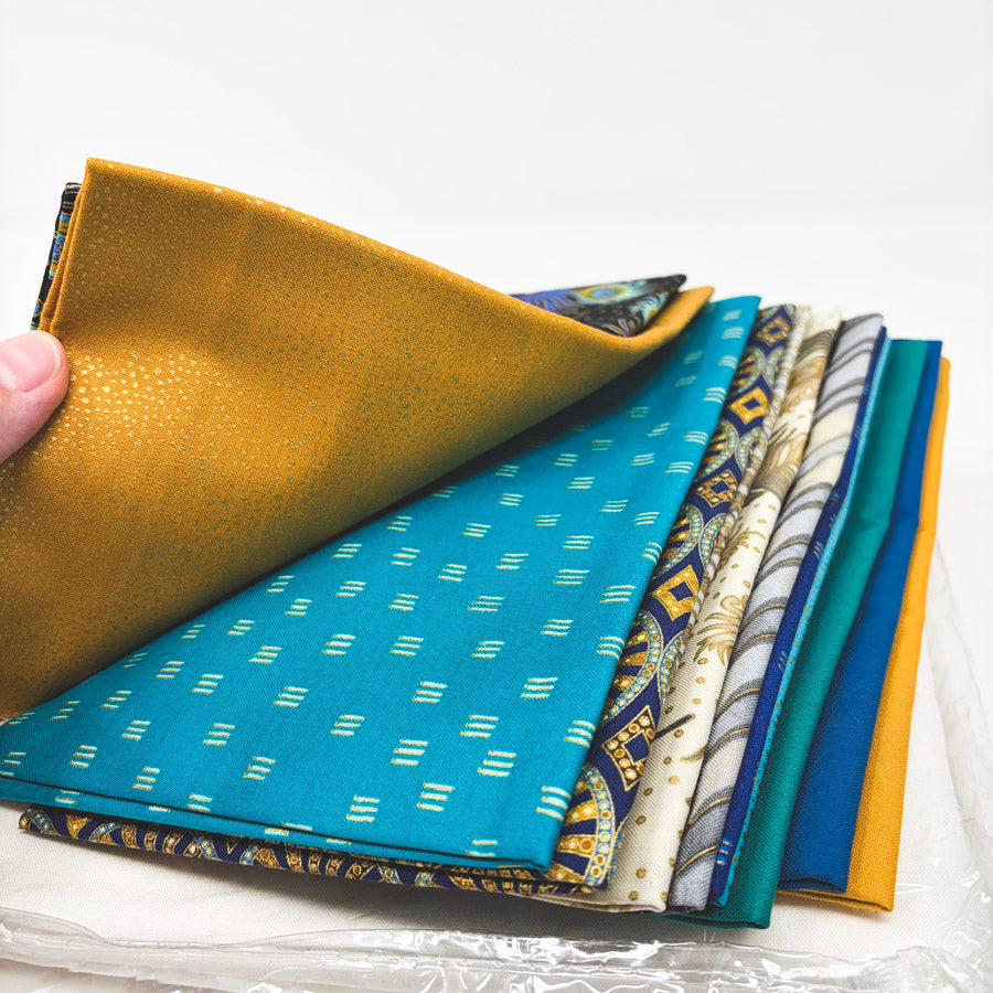 Beau Monde Robert Kaufman Fabric Bundle – Quilt Kit with no Pattern