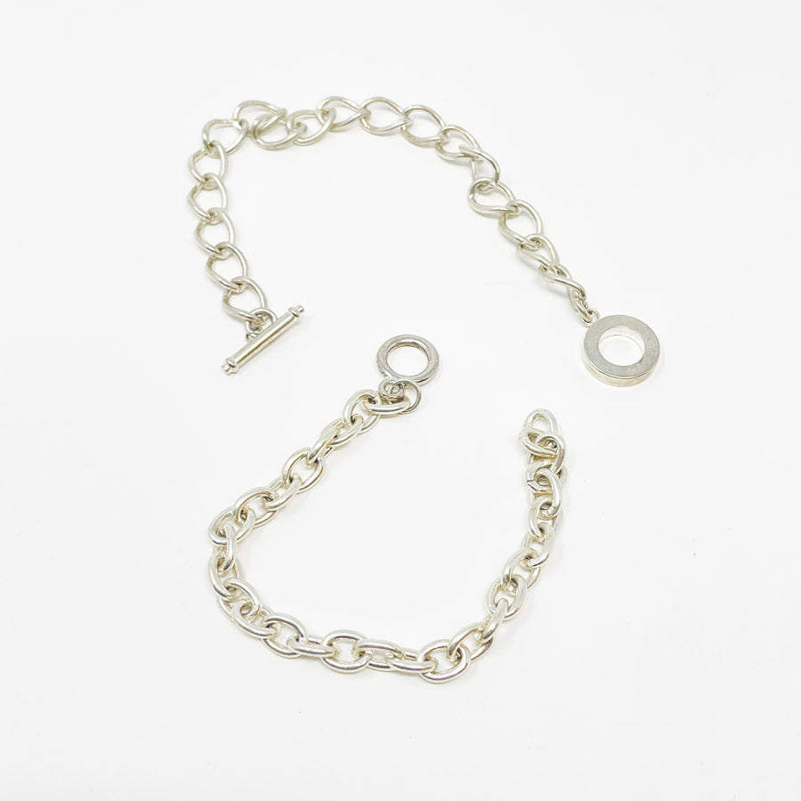 Silver Chains with Clasp