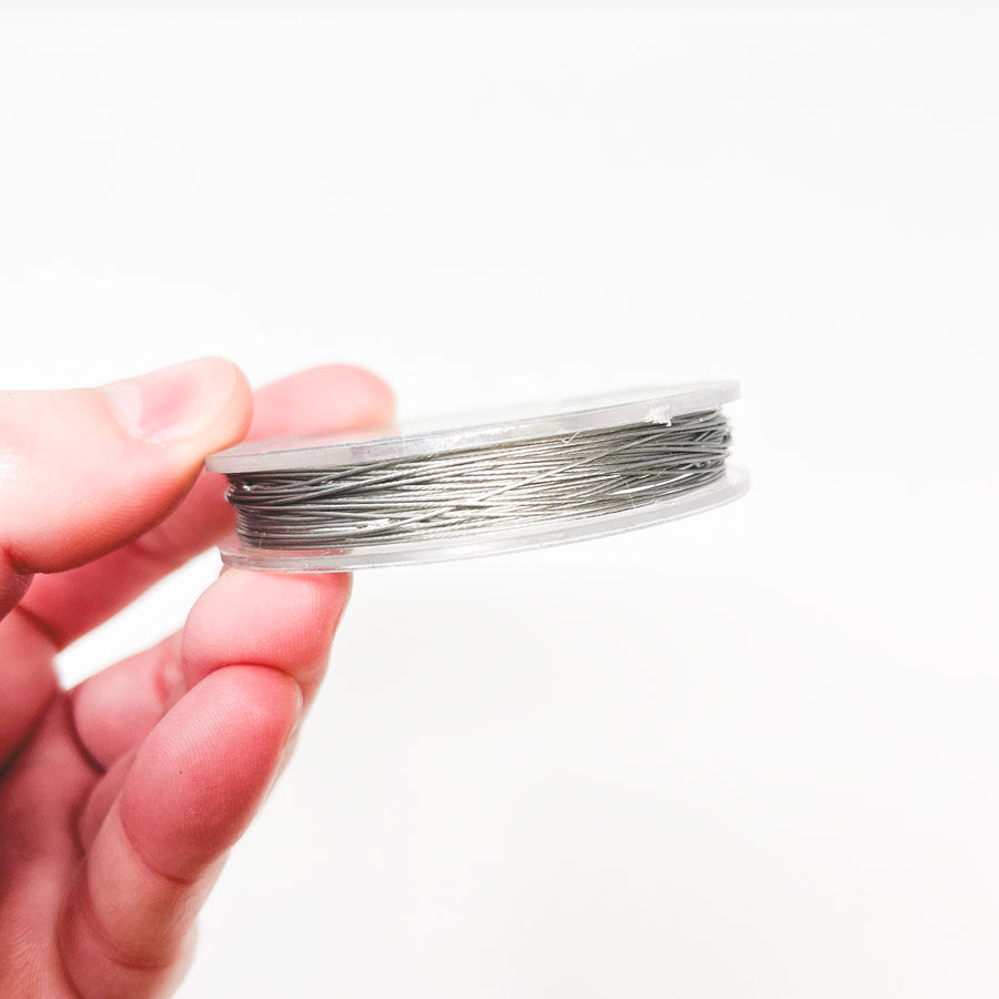 Silver Tiger Tail Stainless Steel Jewelry Wire