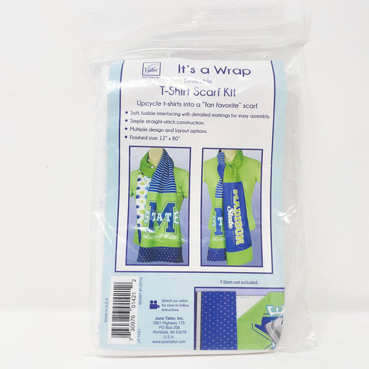 June Tailor "It's a Wrap" T-Shirt Scarf Kit